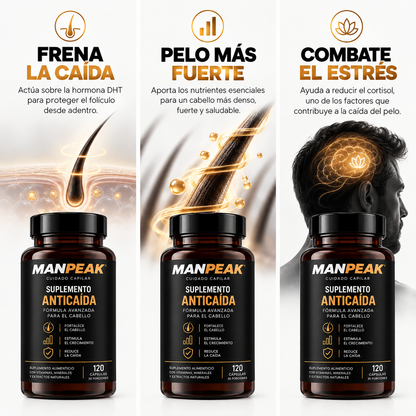 Manpeak - Capsulas Anticaida