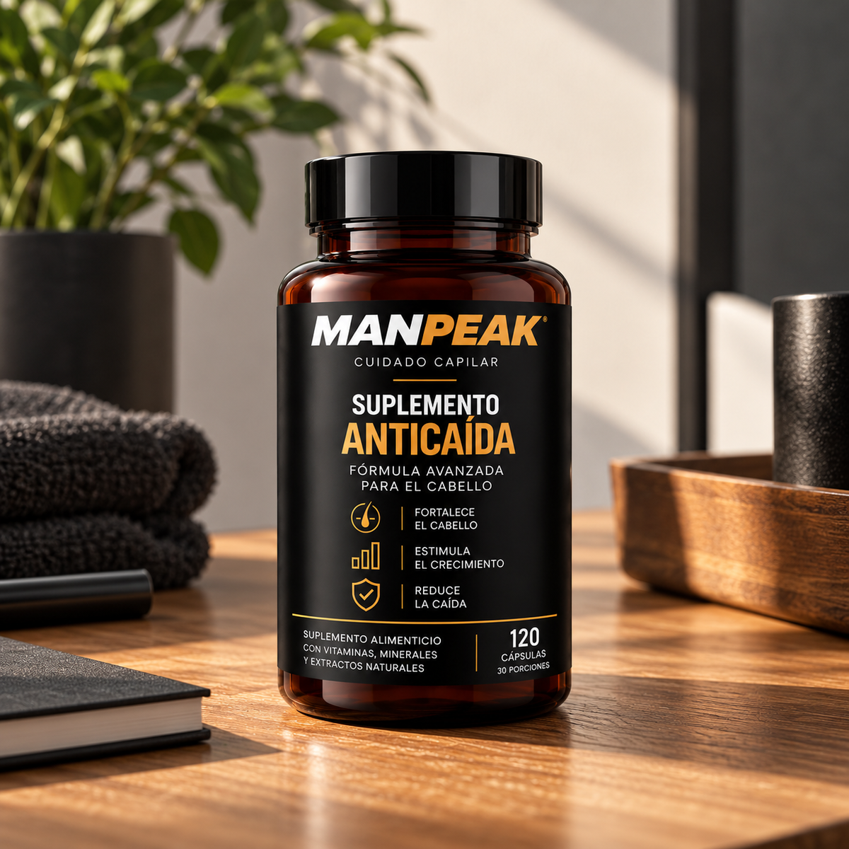 Manpeak - Capsulas Anticaida